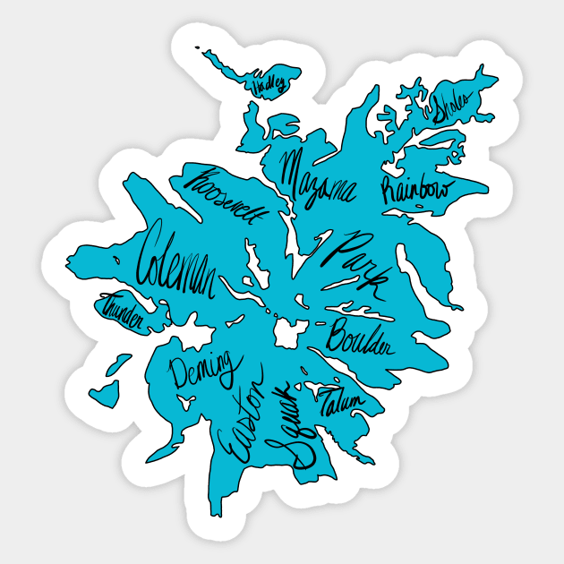 Mount Baker Glaciers Named Sticker by CorrieMick